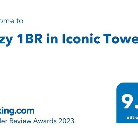 Cozy 1Br In Iconic Tower Lägenhet Abu Dhabi Exteriör bild